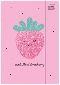 Složka matná Strawberry A4