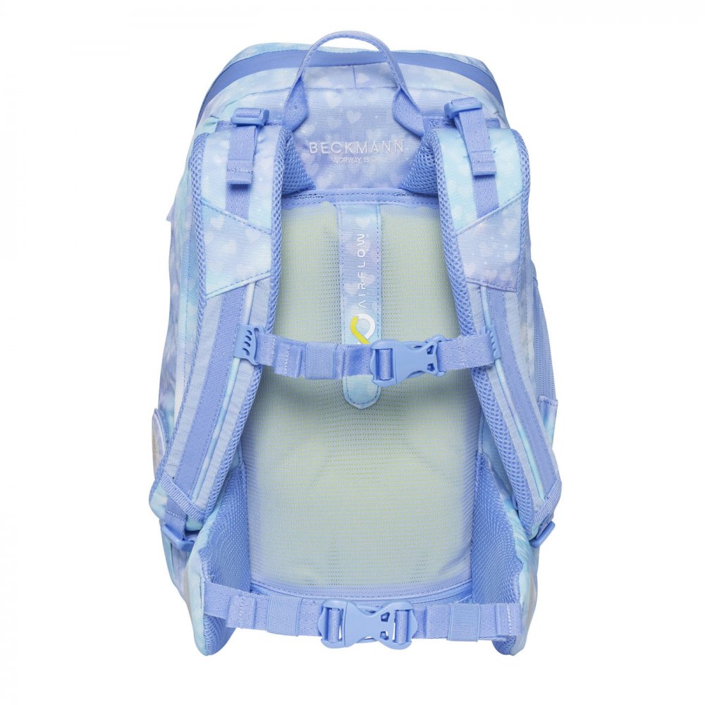 Szkolny plecak Active AIR FLX Unicorn Princess Ice Blue BECKMANN 2023 + teczka