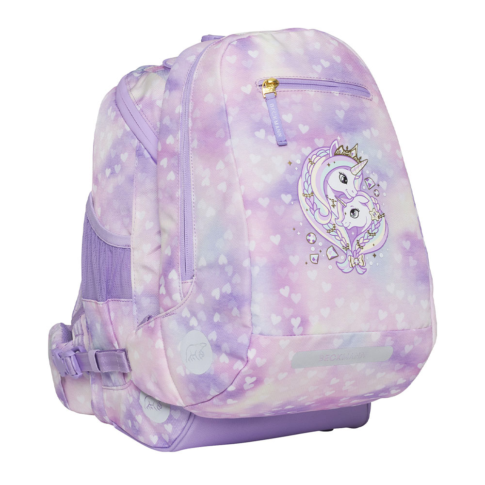 Szkolny plecak Active AIR FLX Unicorn Princess Purple BECKMANN 2024